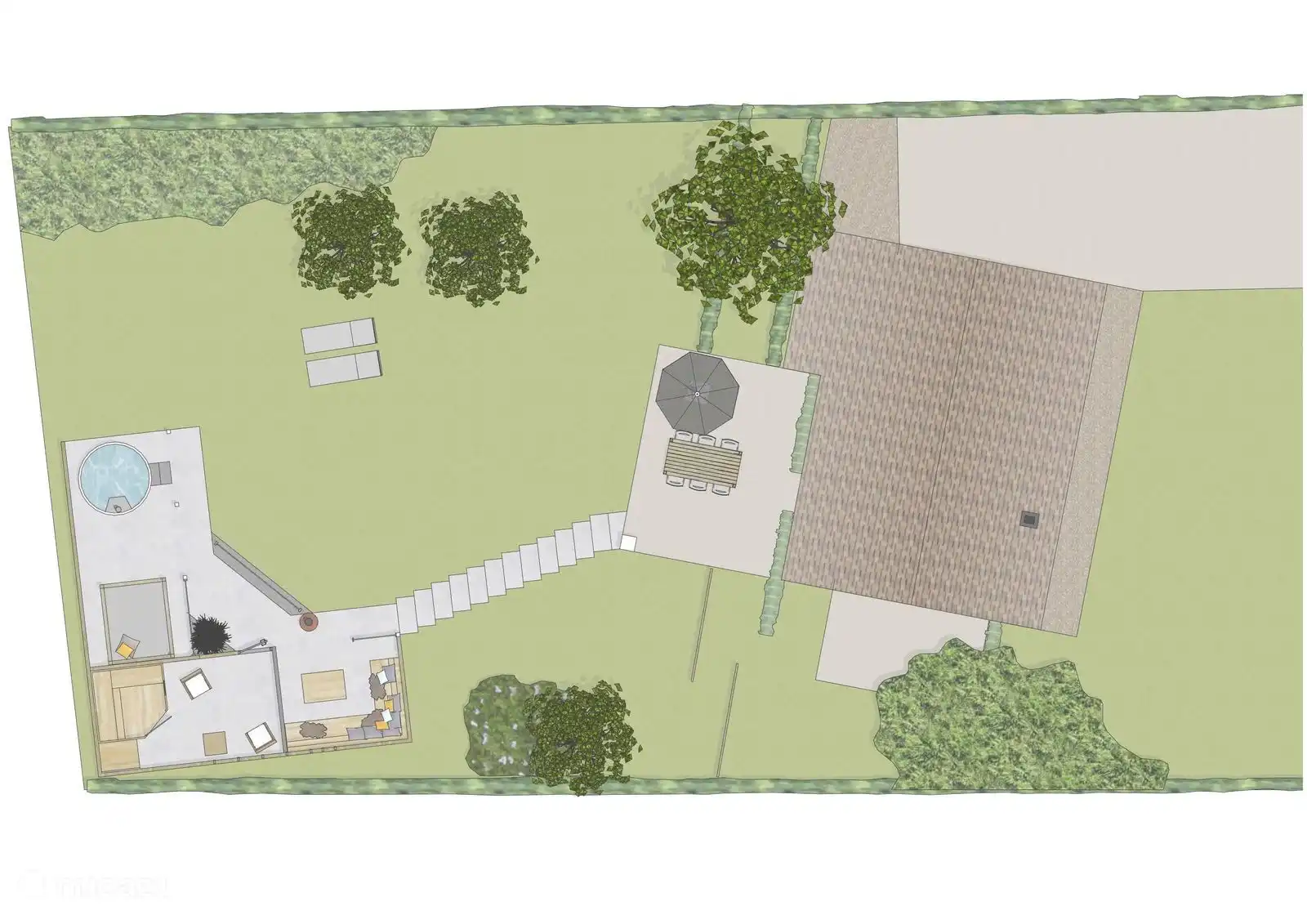 Plattegrond van de Goudvink