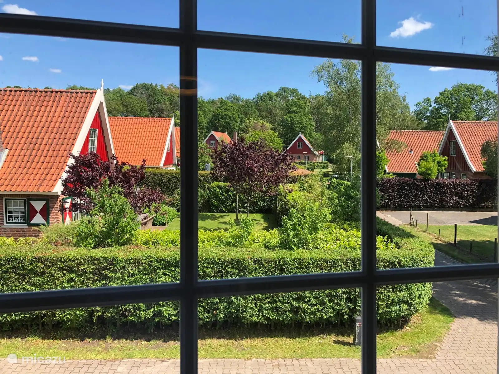 Overzicht over het vakantiepark Onthaasten in de Achterhoek