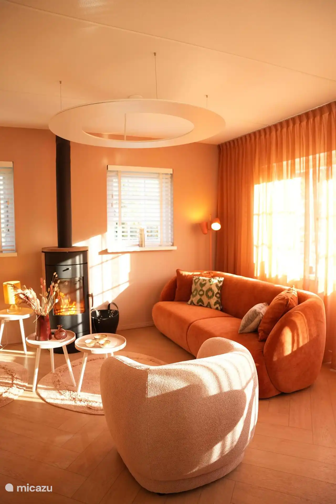 Eigentijdse woonkamer