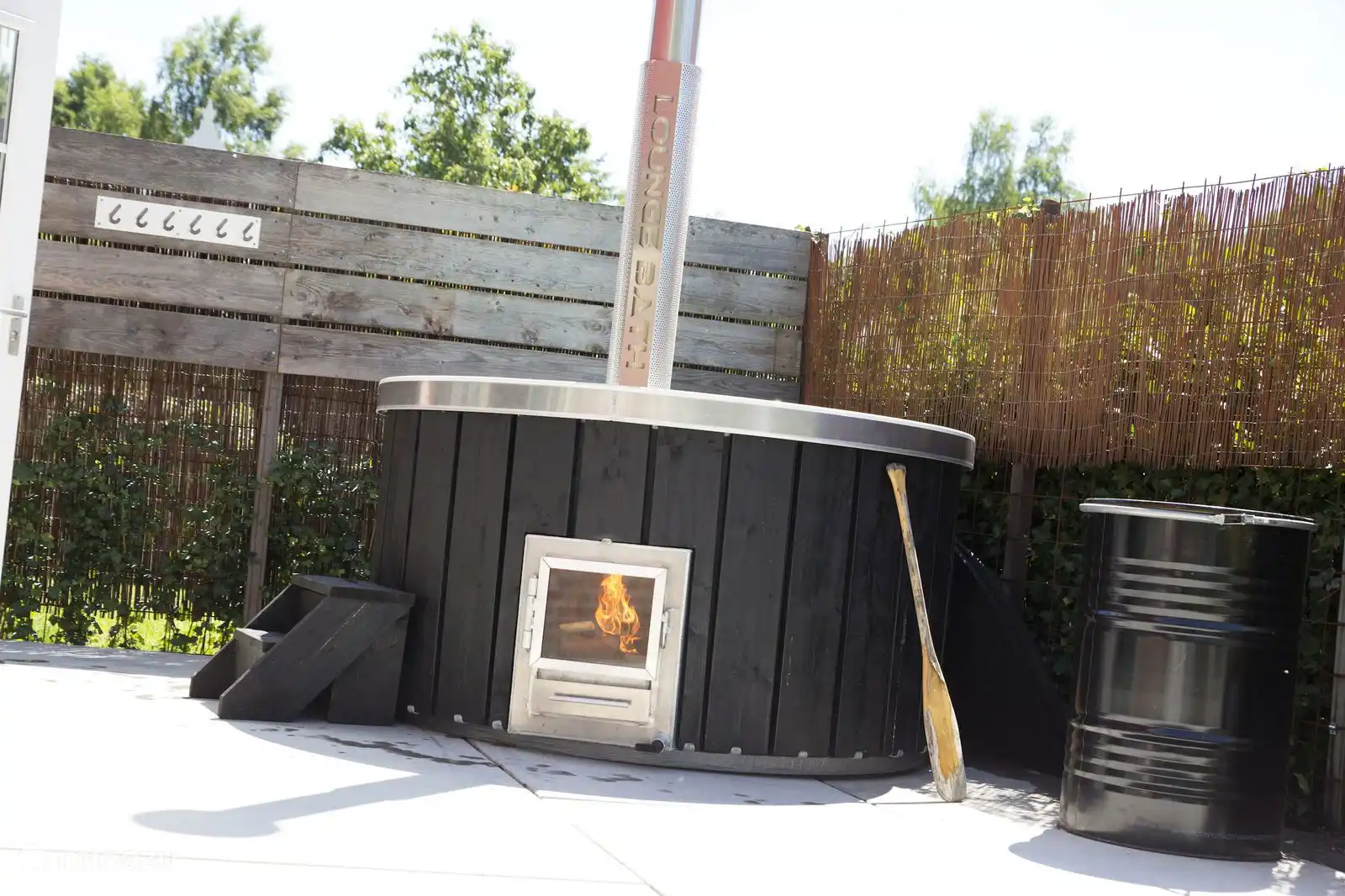 Hottub van de Koolmees