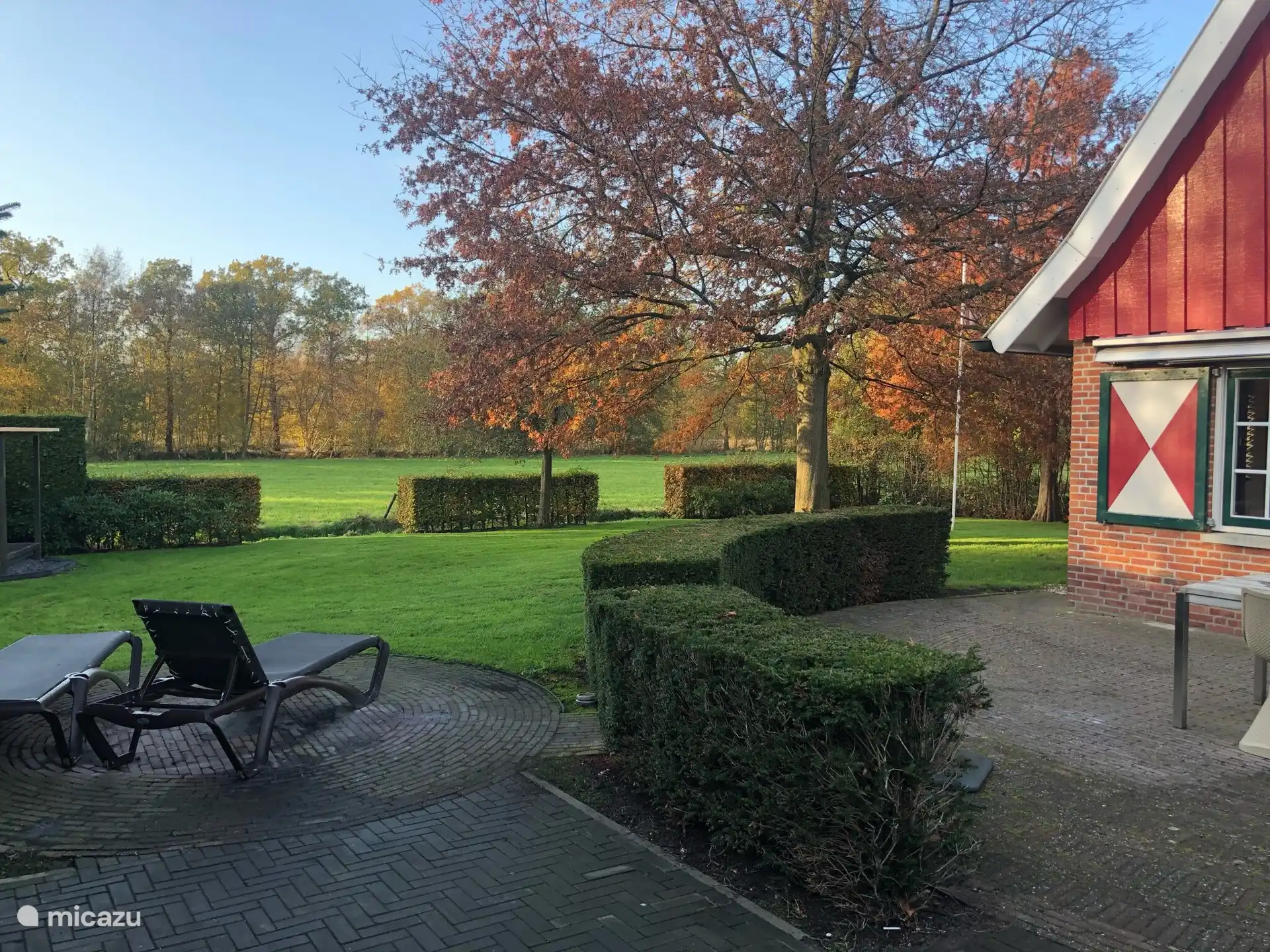 Le charmant jardin du Lindenburg