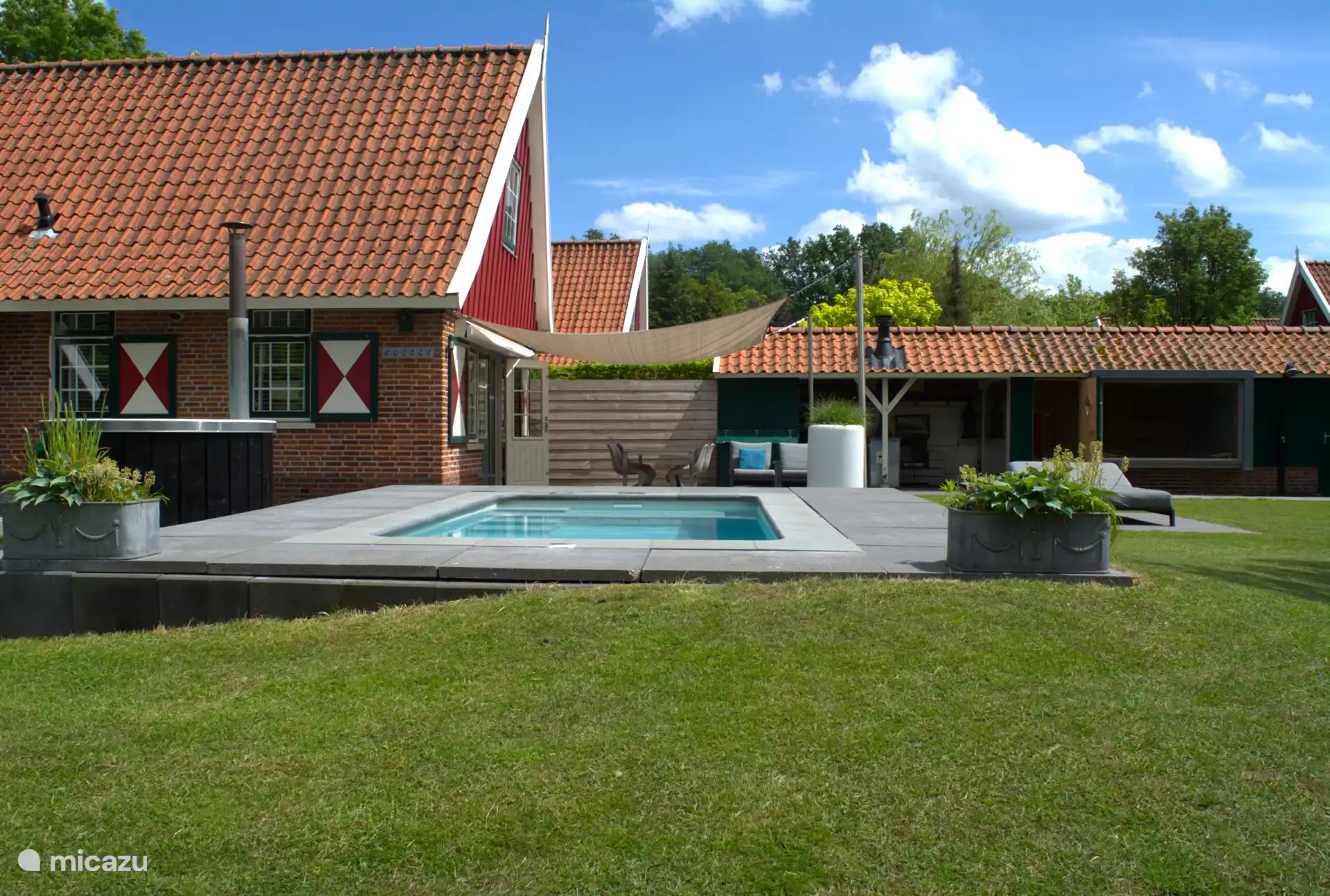 Vakantiehuis met eigen privé wellness