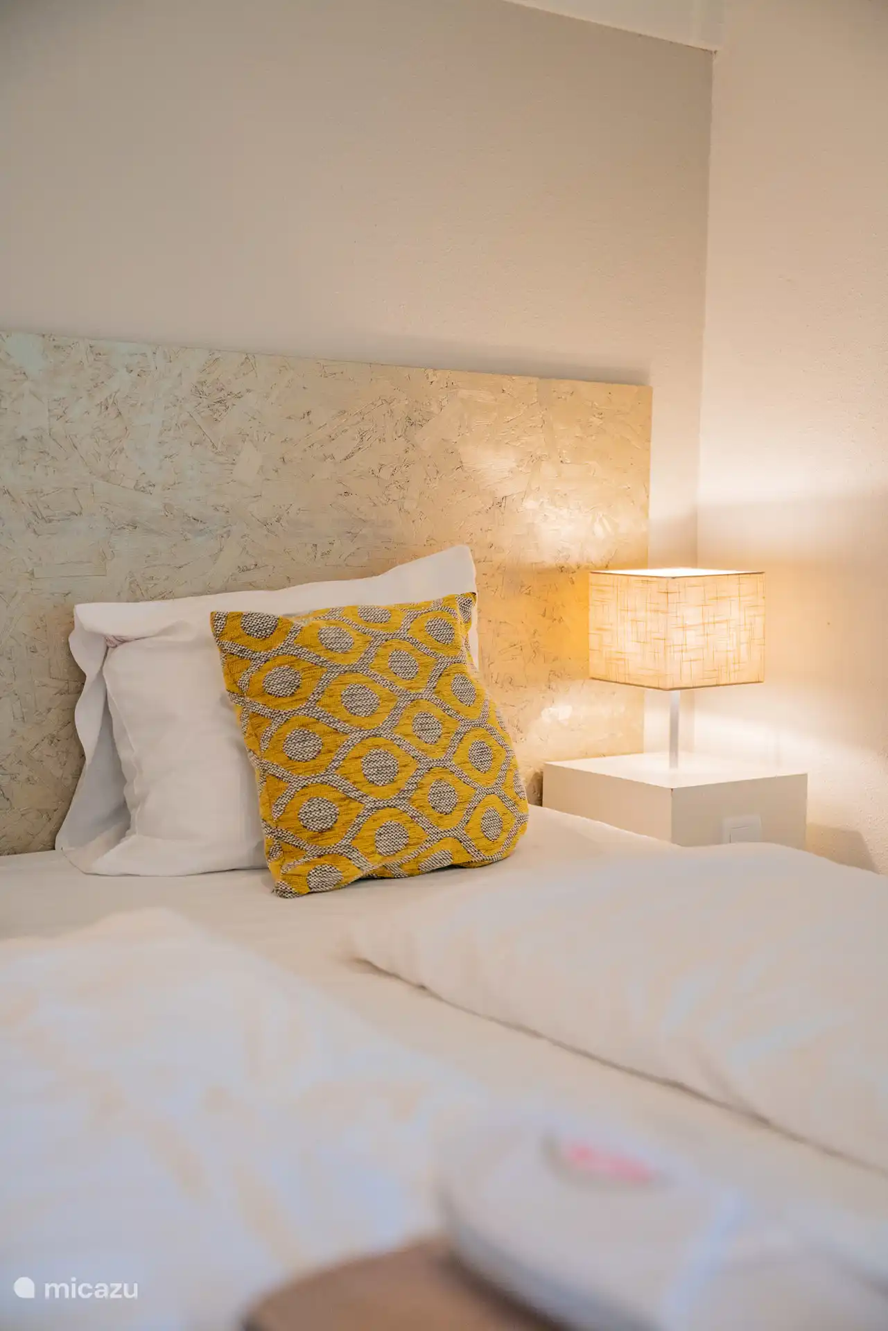 Doppelte Boxspring und weiche Polster