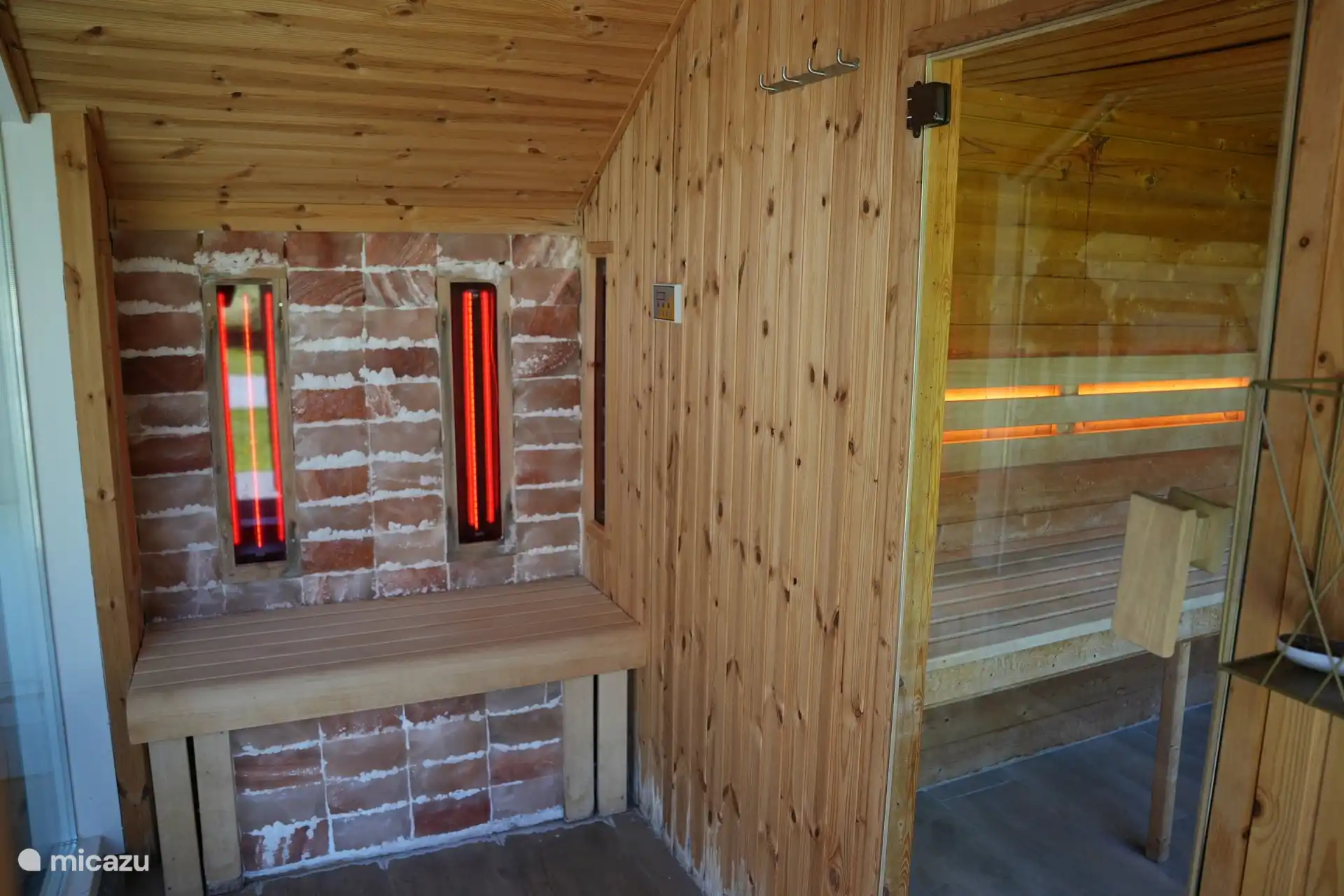 Infrarood en Finse sauna