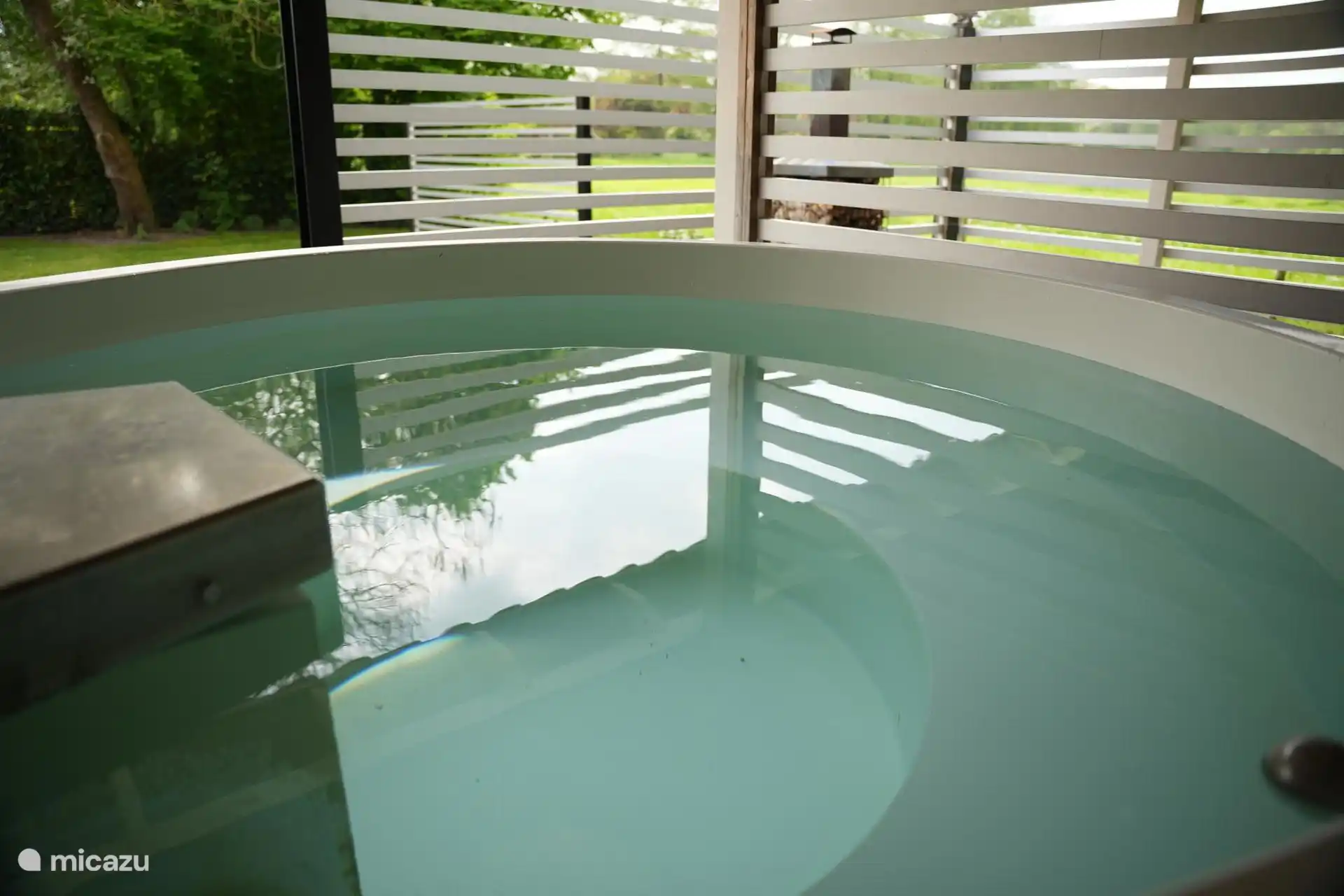 Volledige privé in de hottub 