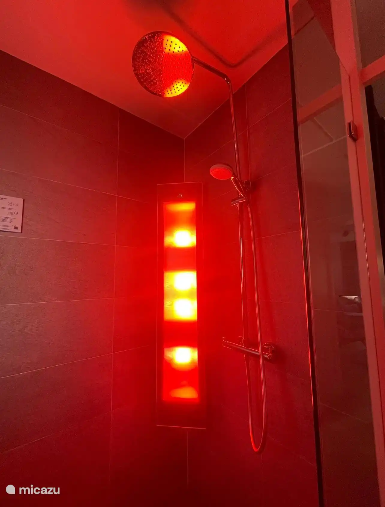 Bruin worden tijdens het douchen?