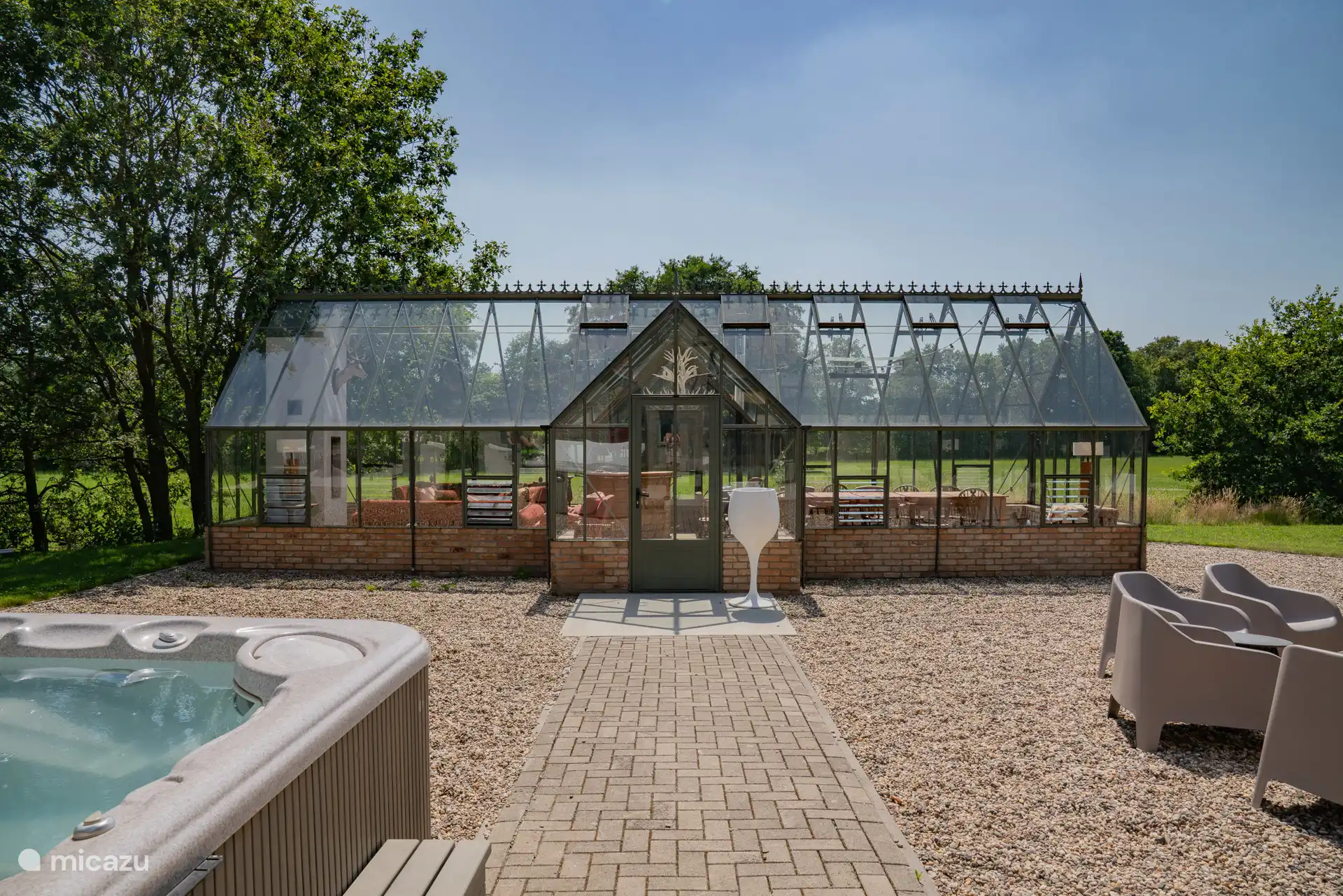 Das Glashaus der Heidebloem 
