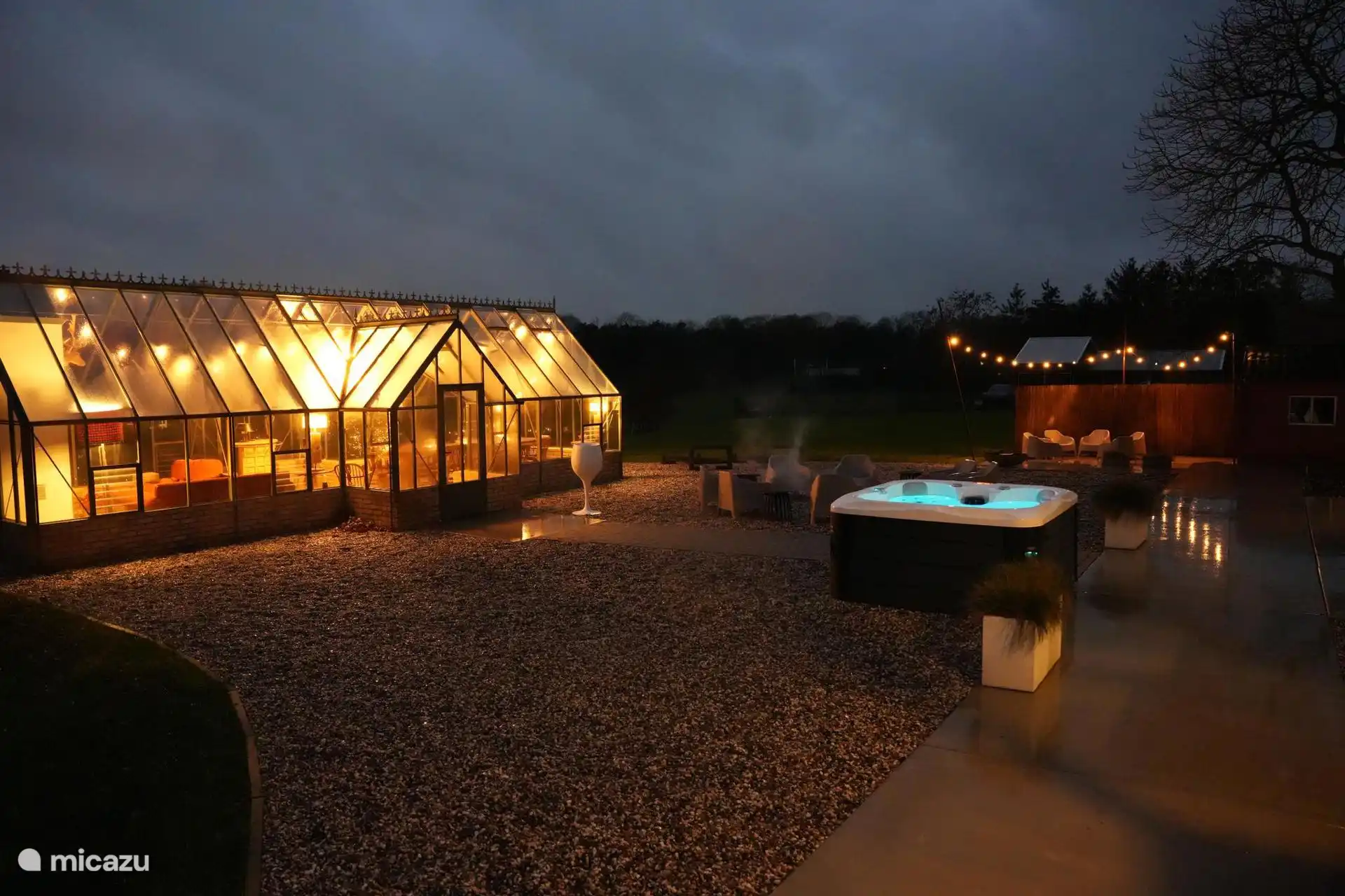 Uitzicht vanuit de Heidebloem