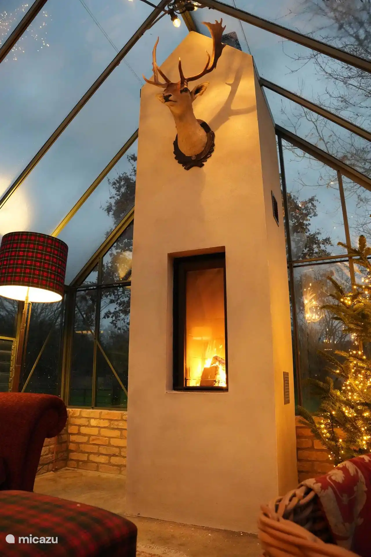 Prachtige liftdeur haard