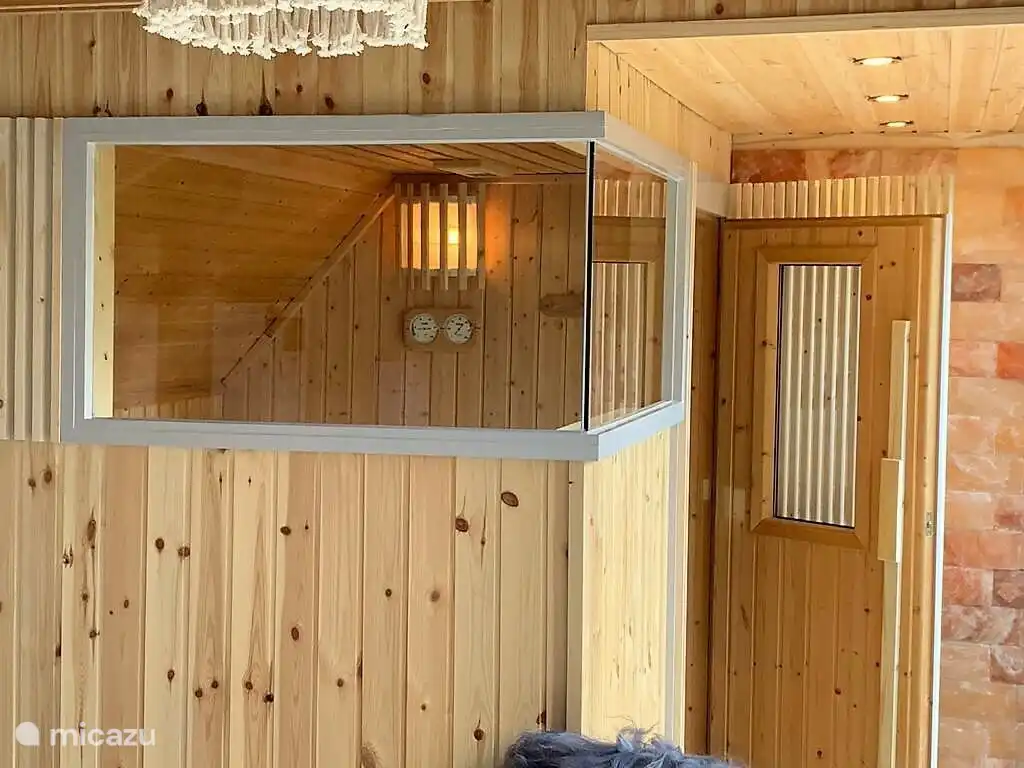 Le sauna finlandais du Belegh de Groll 