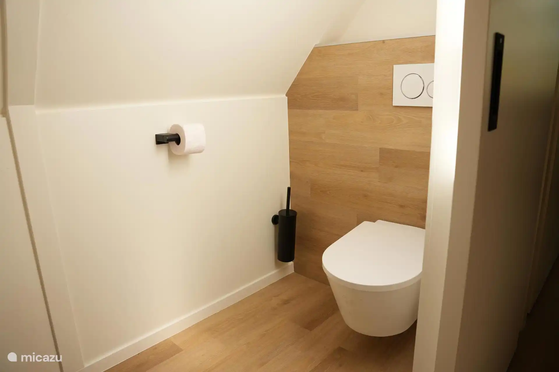 Toilet op de bovenste etage