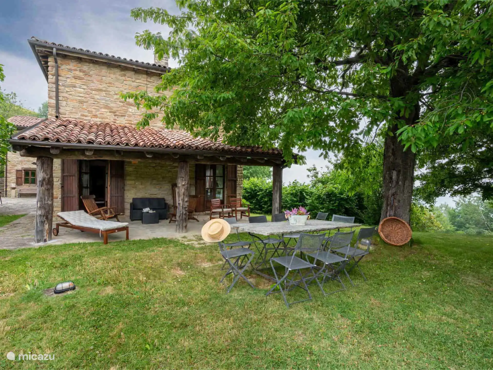 Terrasse à l’arrière