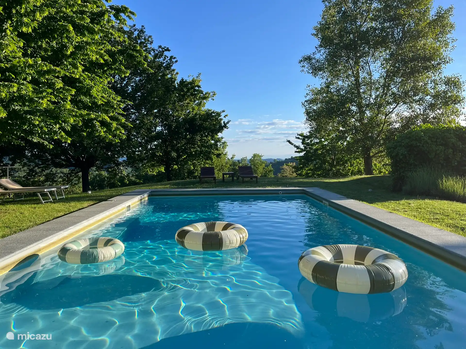 Swimming pool with panoramic views