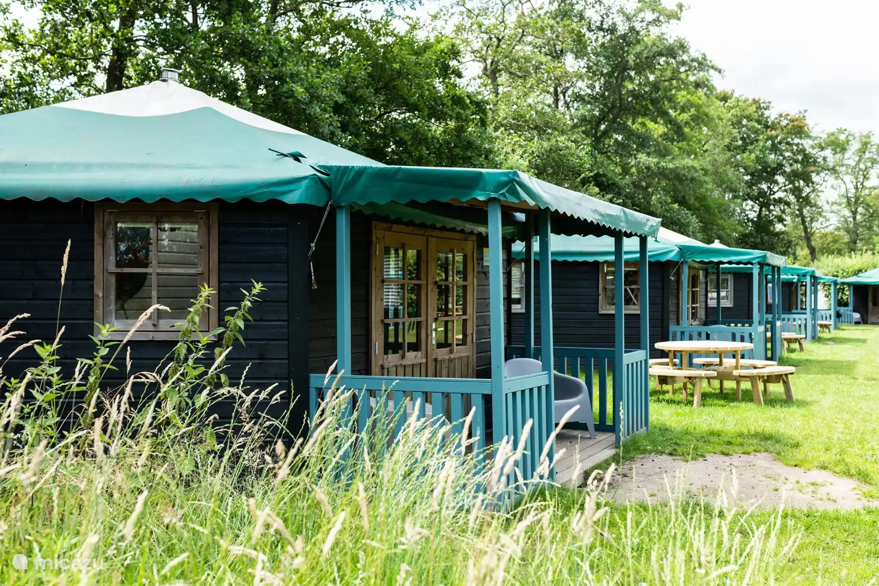 ferienhaus, Ede, Gelderland, Niederlande -  Waldhütte