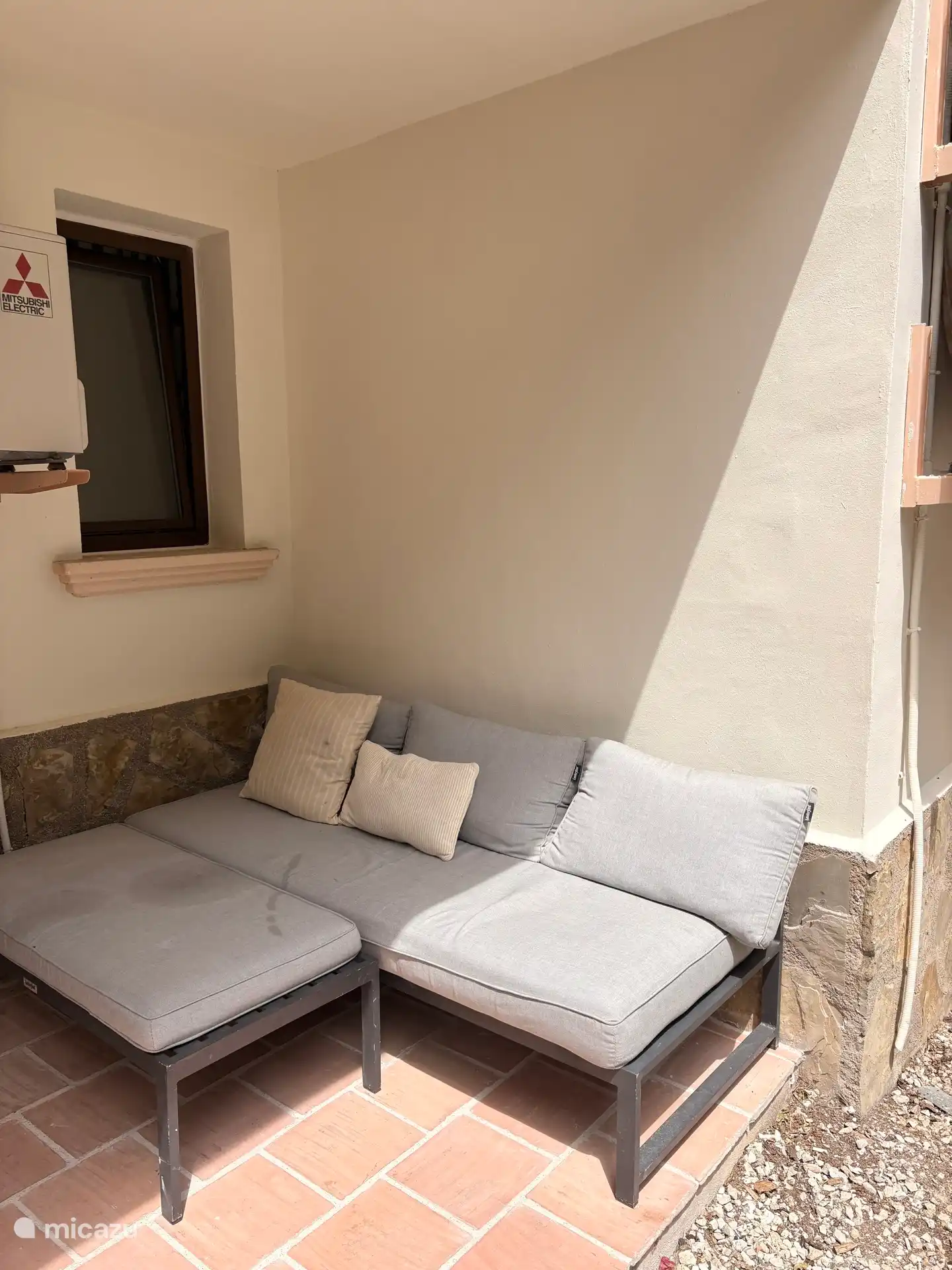 Terras appartement