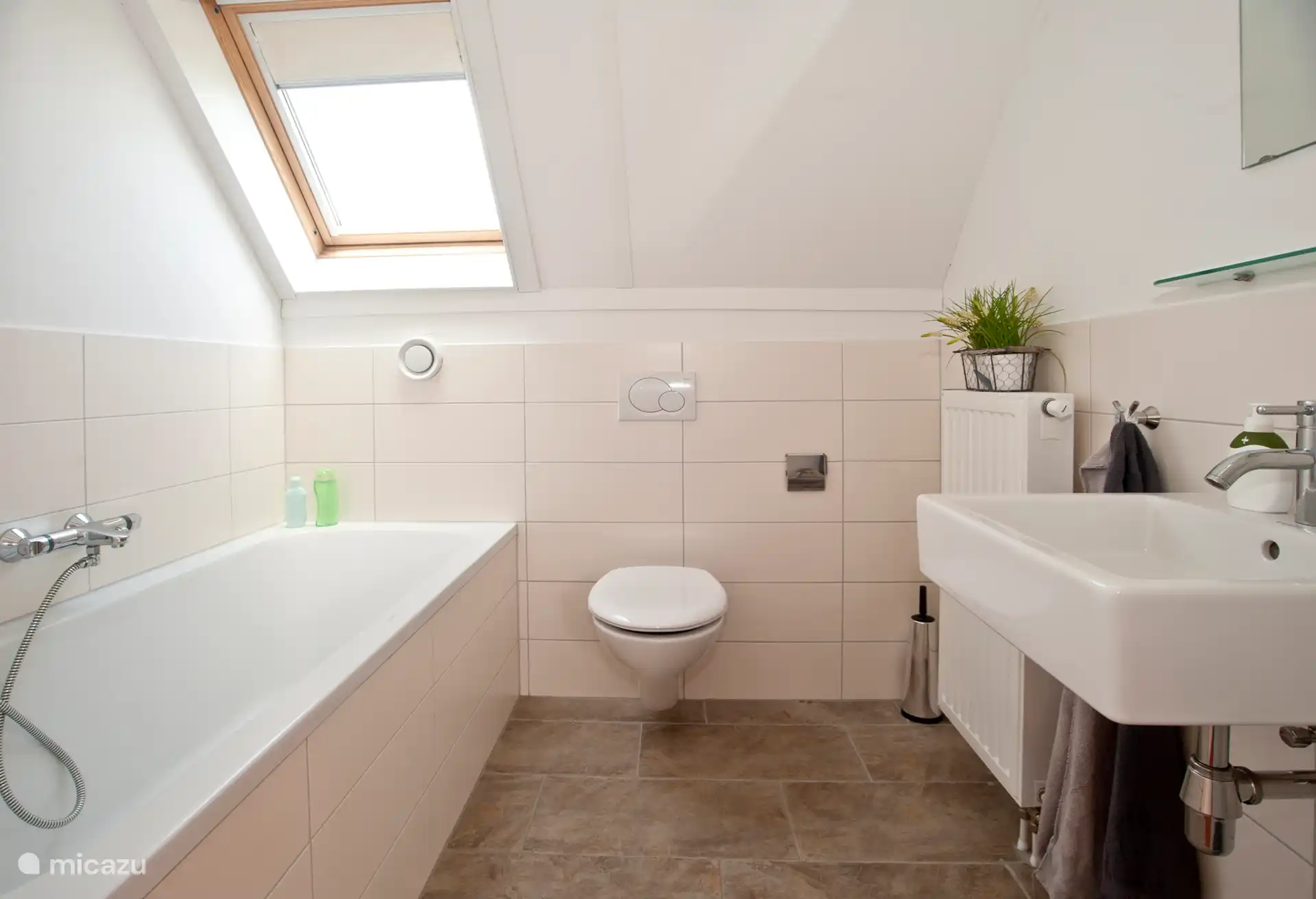 Baño arriba