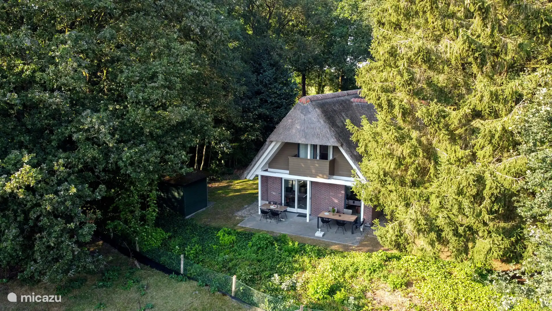 Bovenaanzicht woning