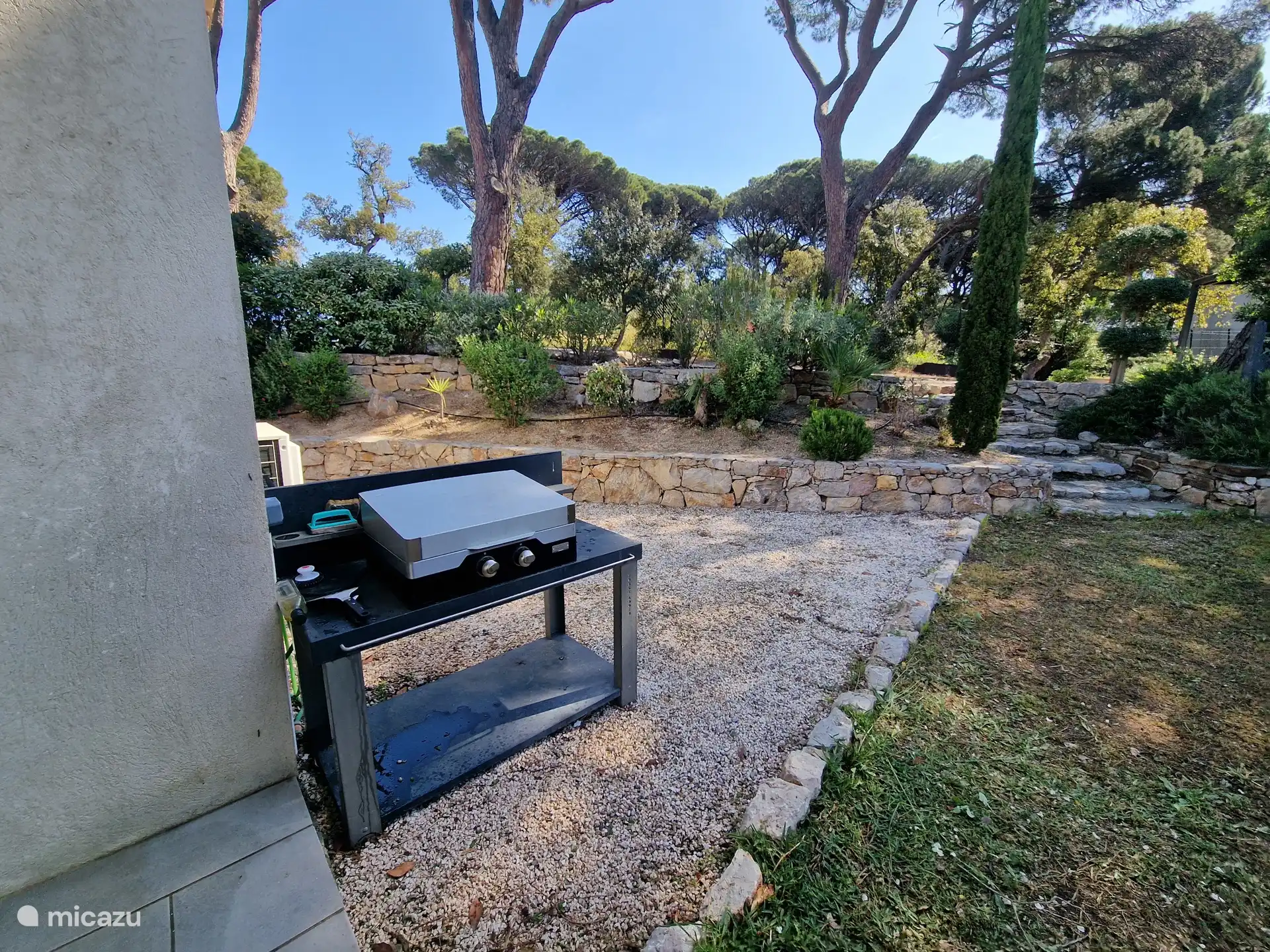 Grote plancha barbecue