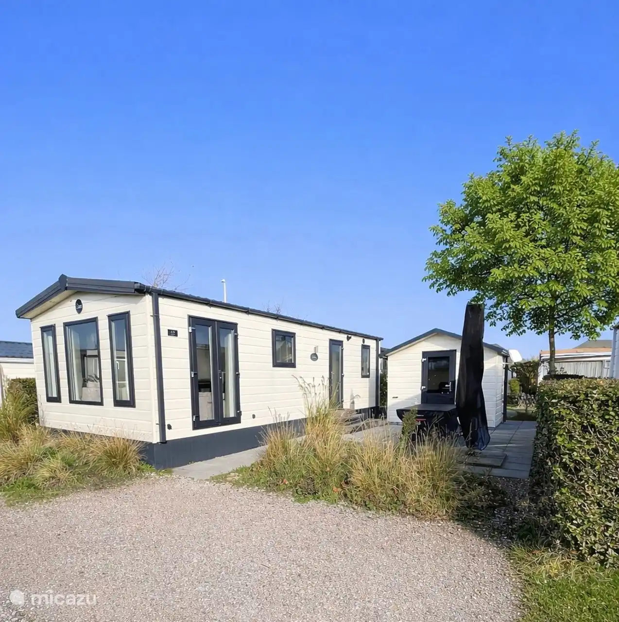 Strandchalet J55 Camping Molenhoek huren in Nederland, Zeeland, Kamperland - chalet
