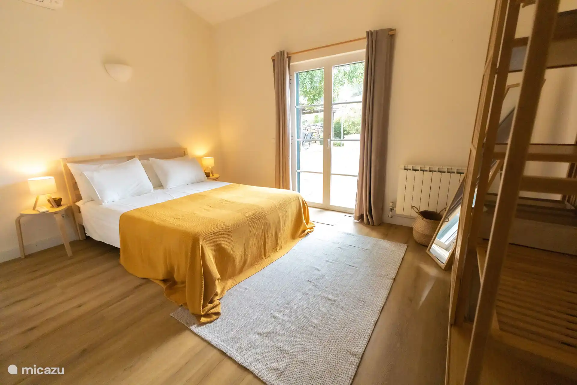 Bedroom 1 with double bed