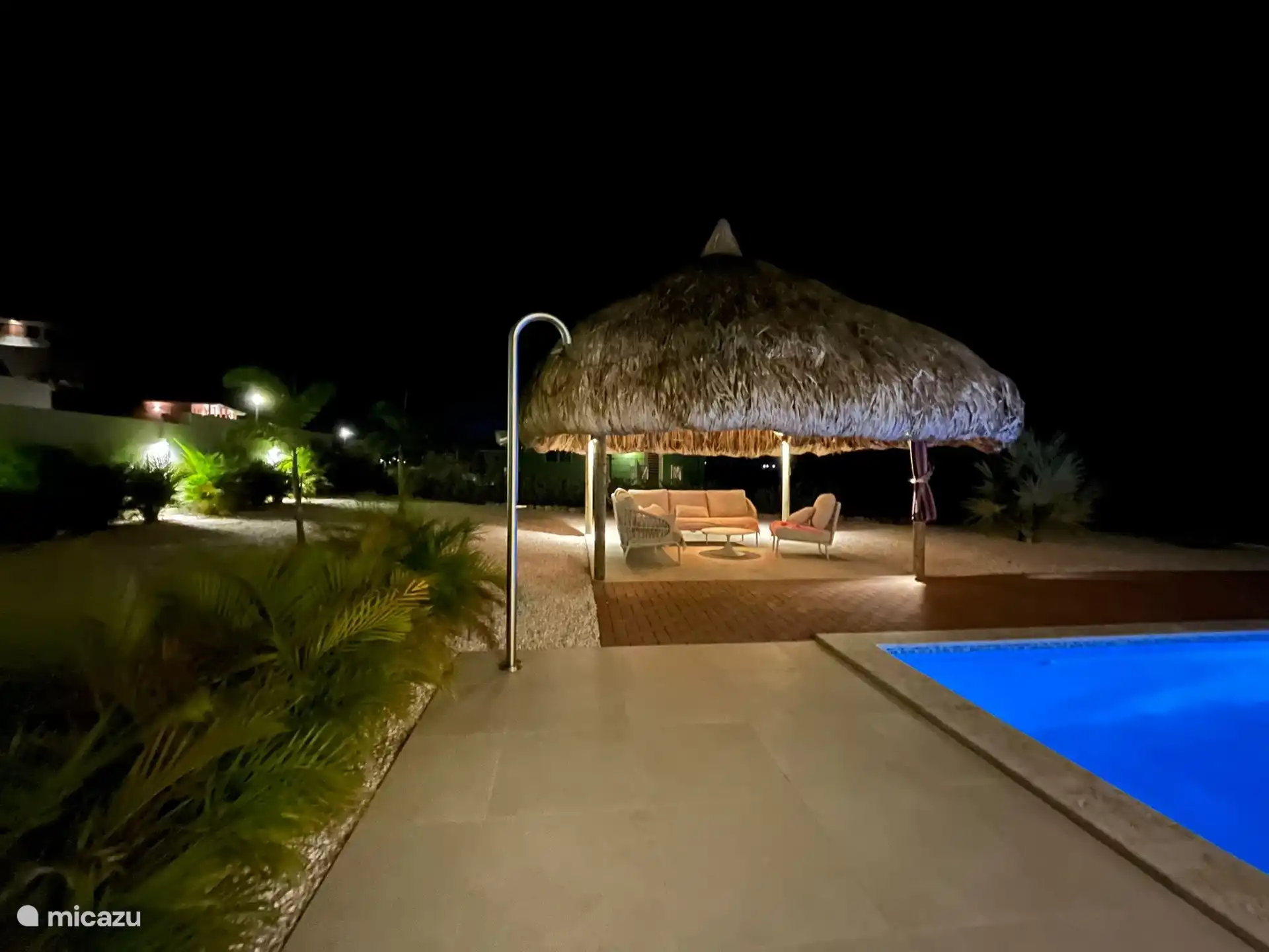 Prachtig uitzicht op de Palapa