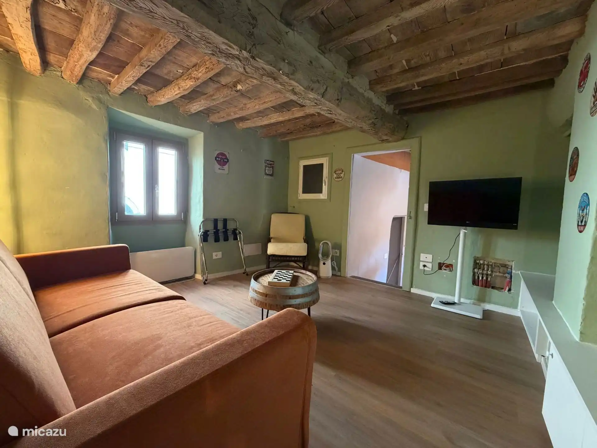 Living Room with Sofa Bed