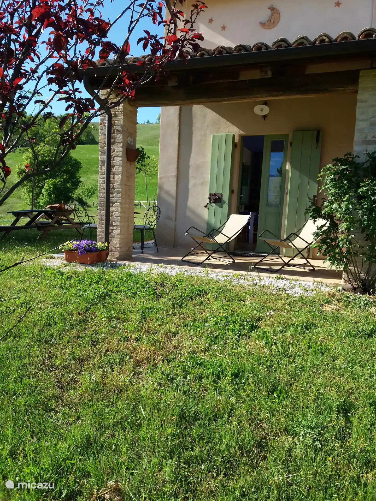 Cultura e Historia, Italia, Marche, Cagli Pesaro-Urbino, apartamento Tramonto