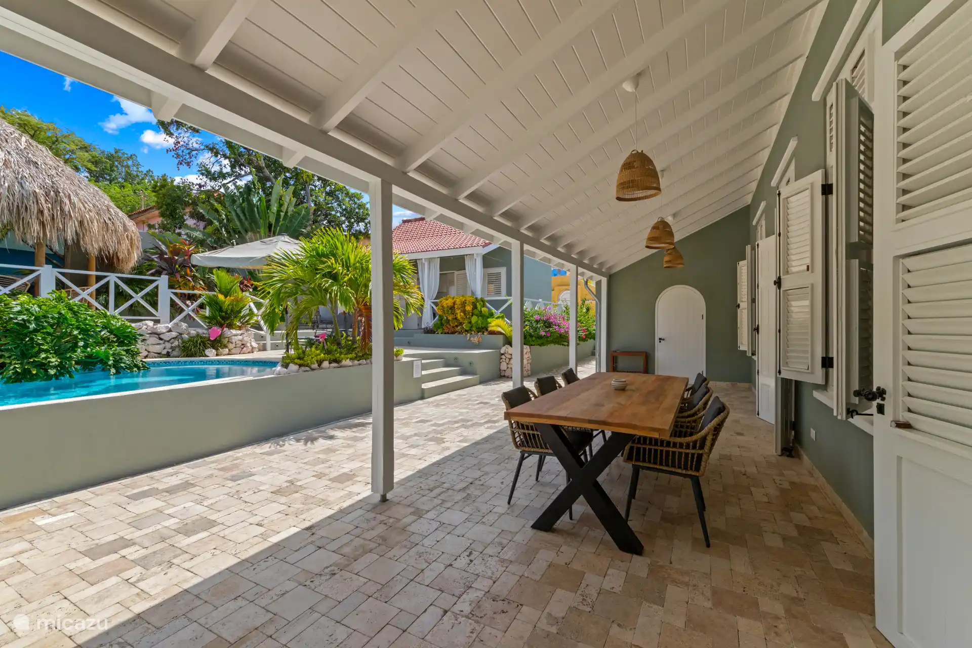Tropischer Garten – Veranda