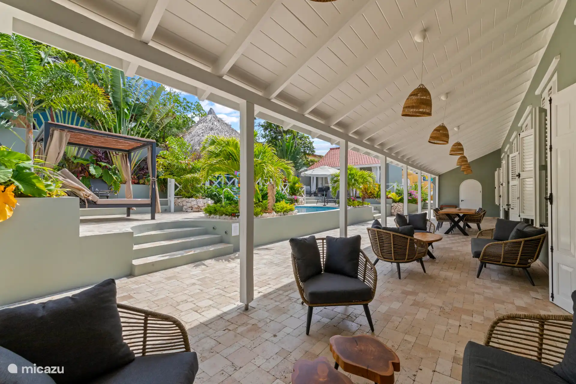 Tropischer Garten – Veranda