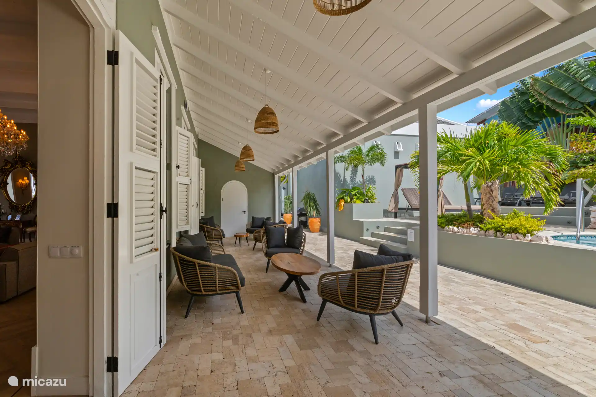 Tropischer Garten – Veranda