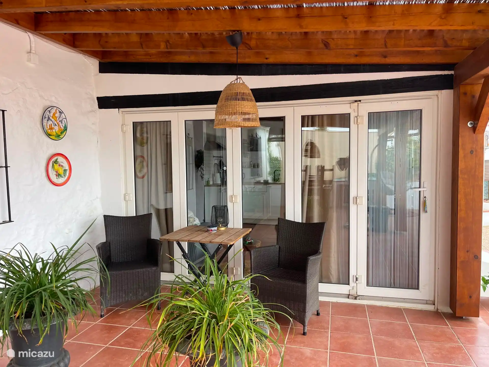 Studio deux places en terrasse