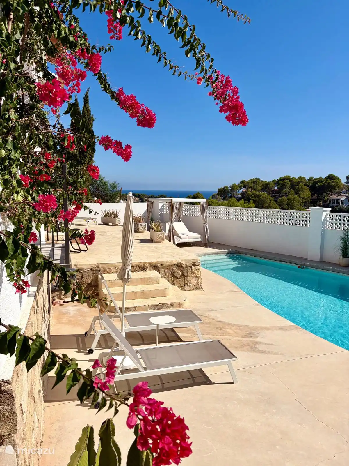Zon, zee & strand, Spanje, Costa Blanca, Benissa, villa Casa Linda Vista