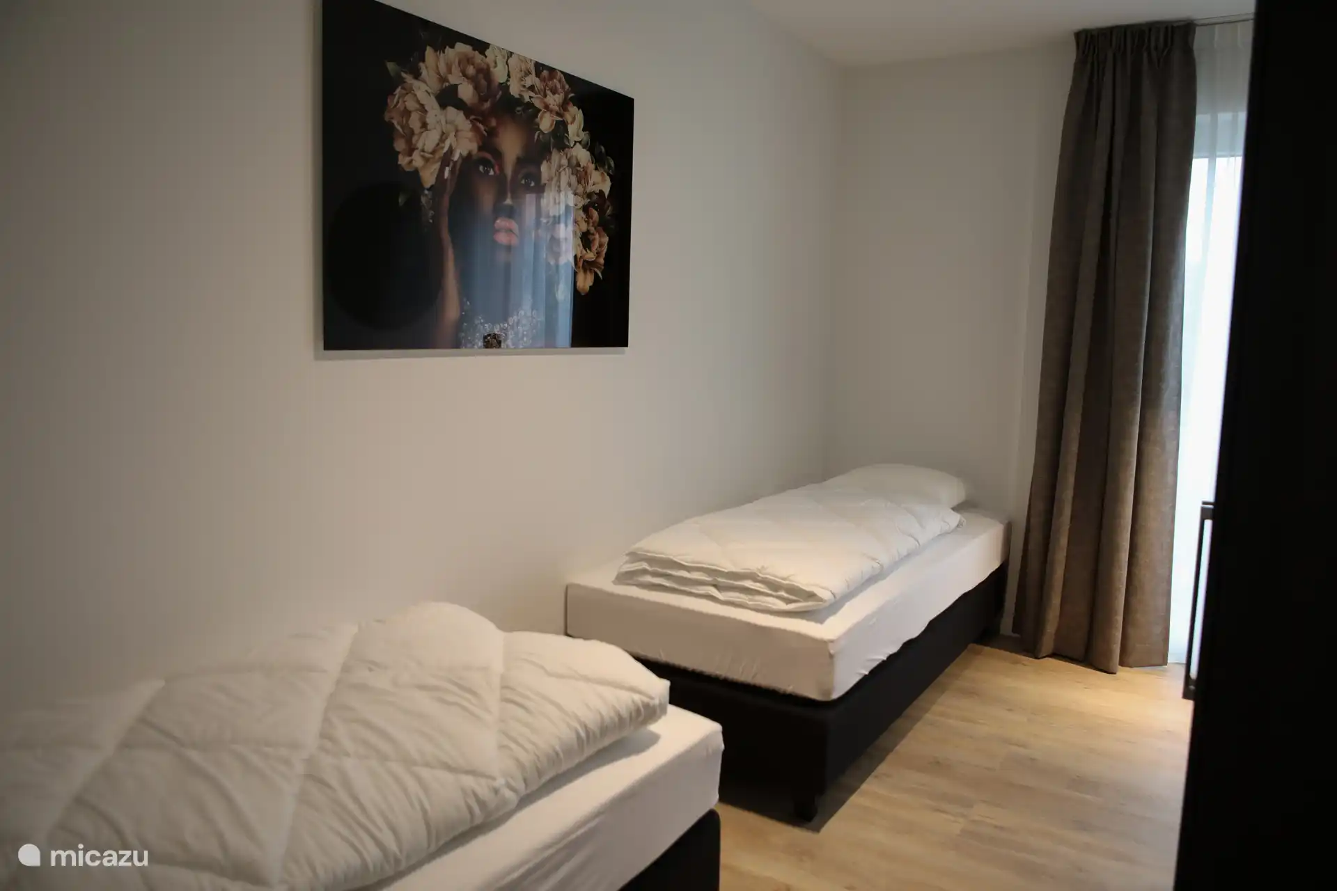 Chambre 2 lits simples