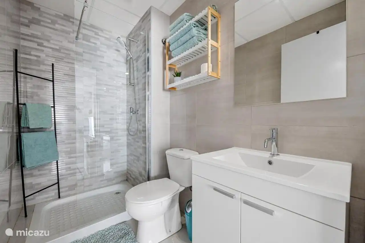 Badezimmer mit Toilette