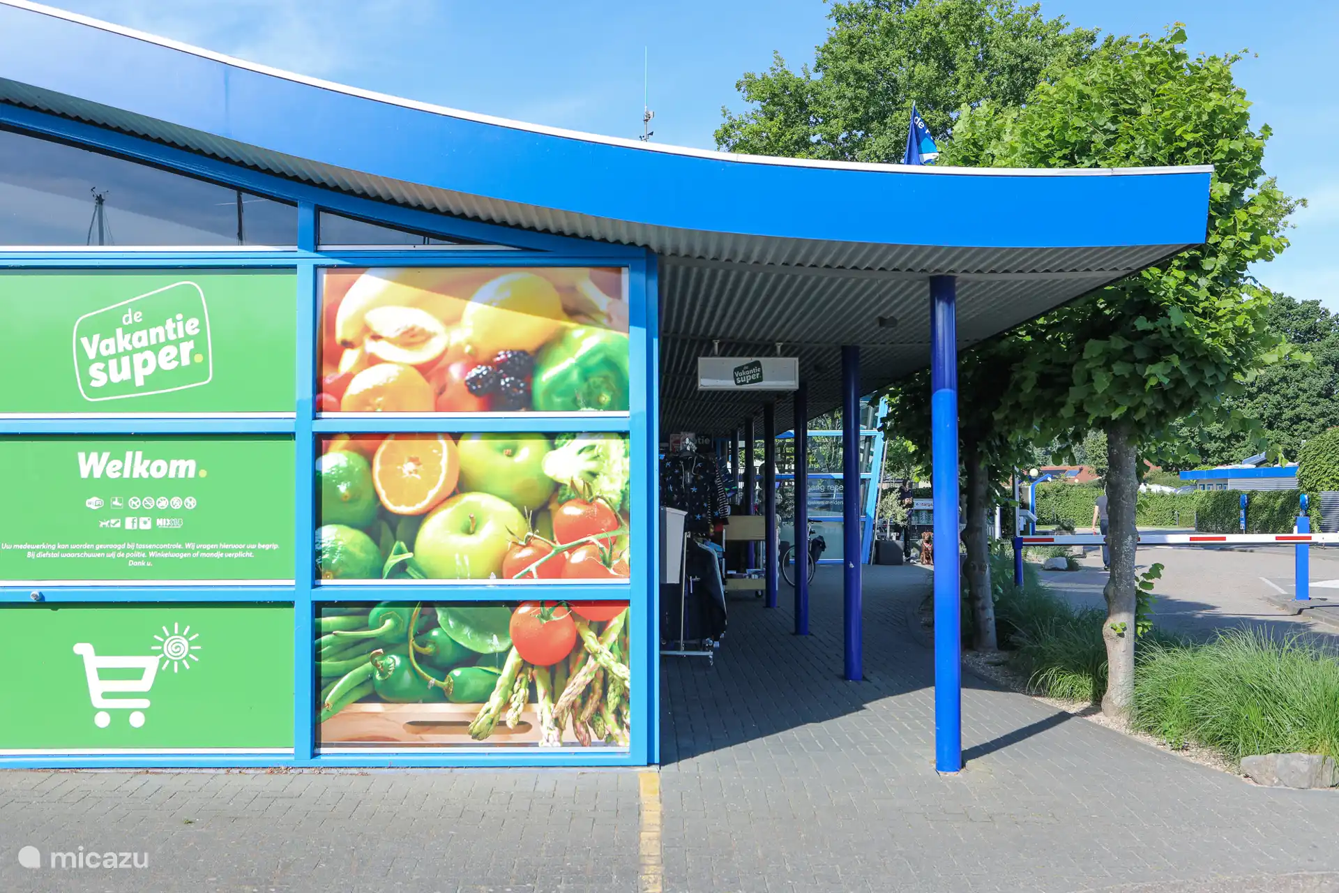 Magasiner au parc de vacances