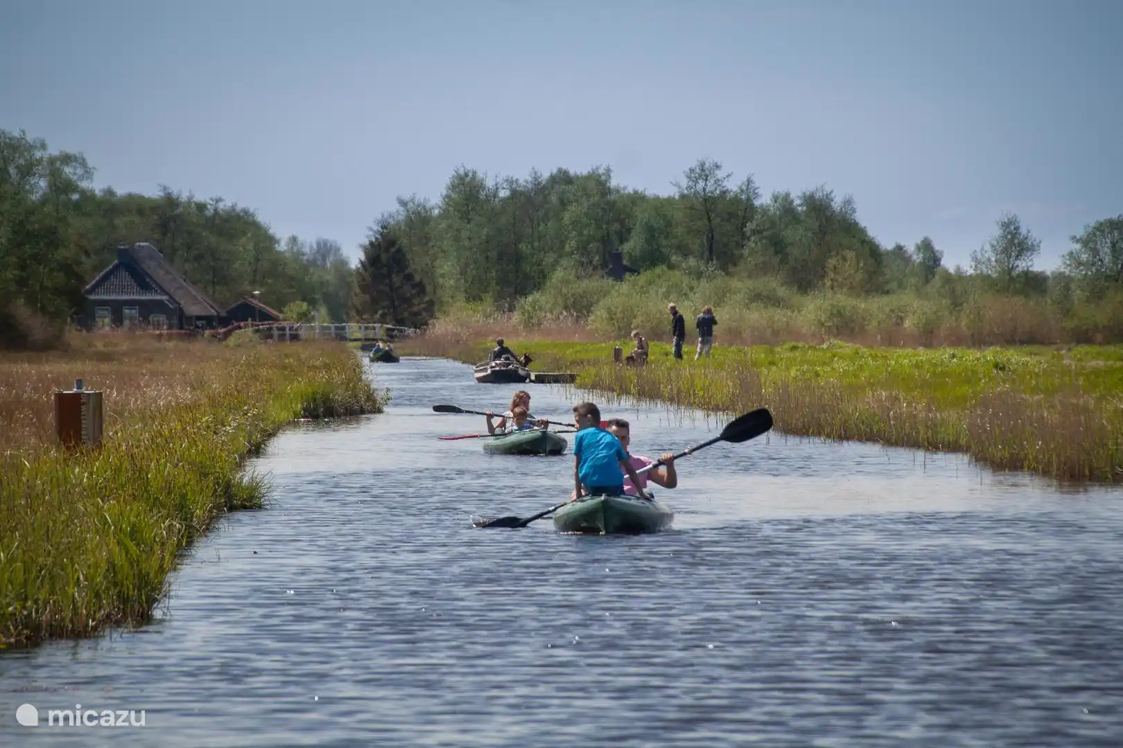 Omgeving met veel water