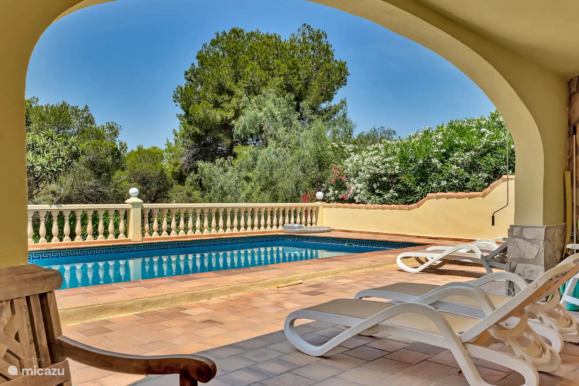 Zona de la piscina