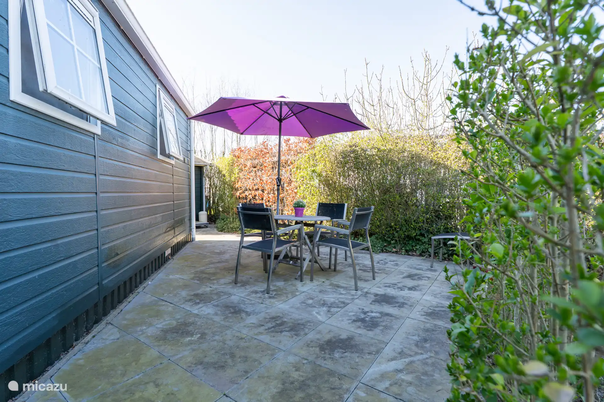 Rückseite des Chalets