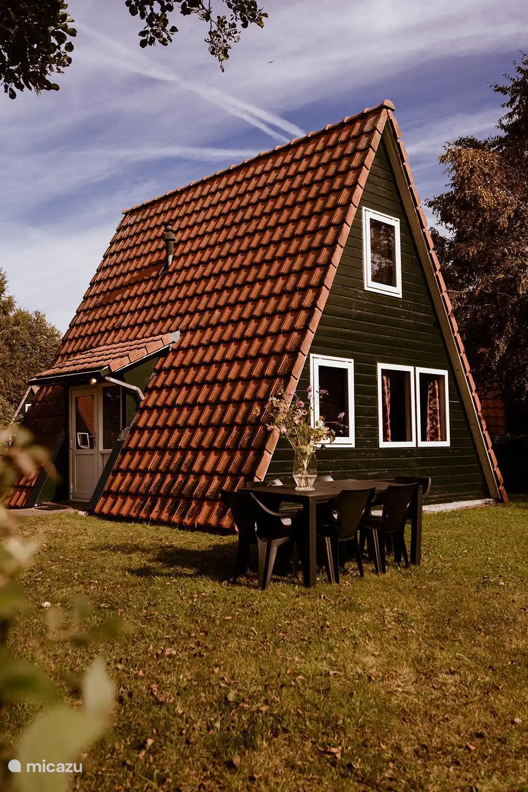 Buitenkant huisje