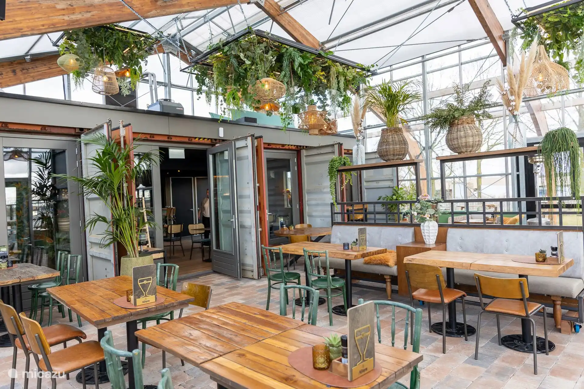 Restaurant op het park