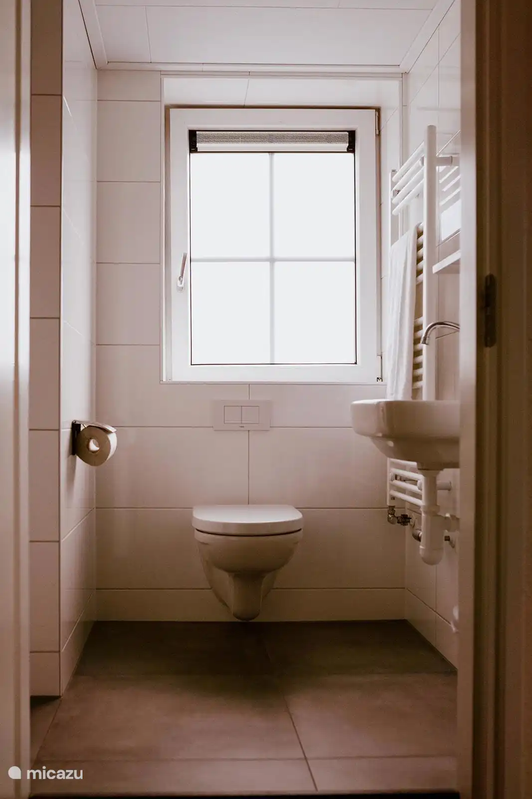 Badkamer met toilet