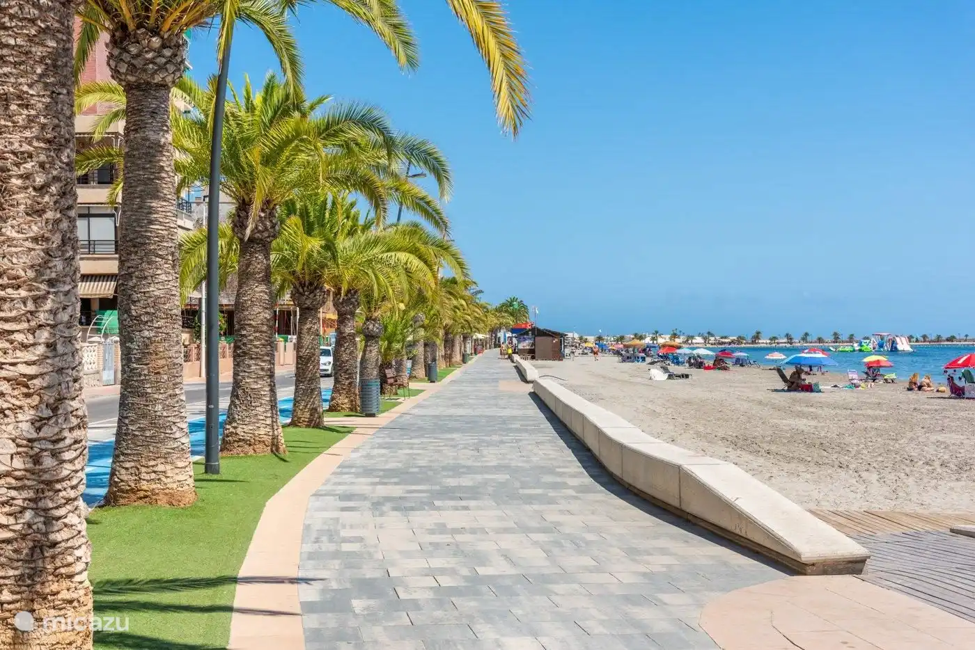 Beach and boulevard