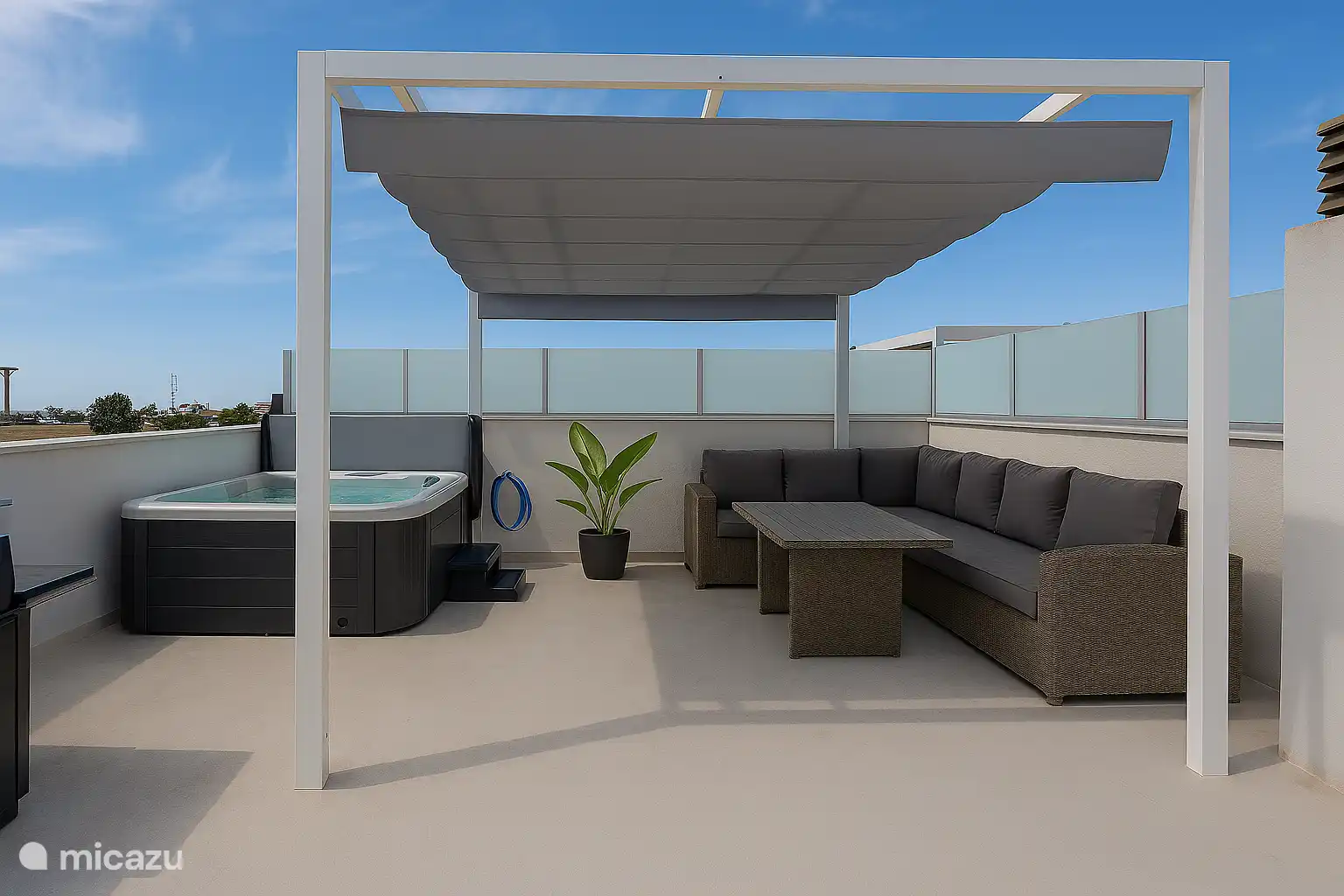 Roof terrace