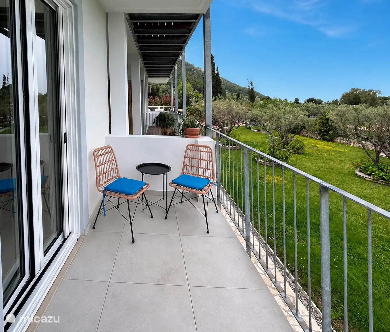 Balcony bedroom