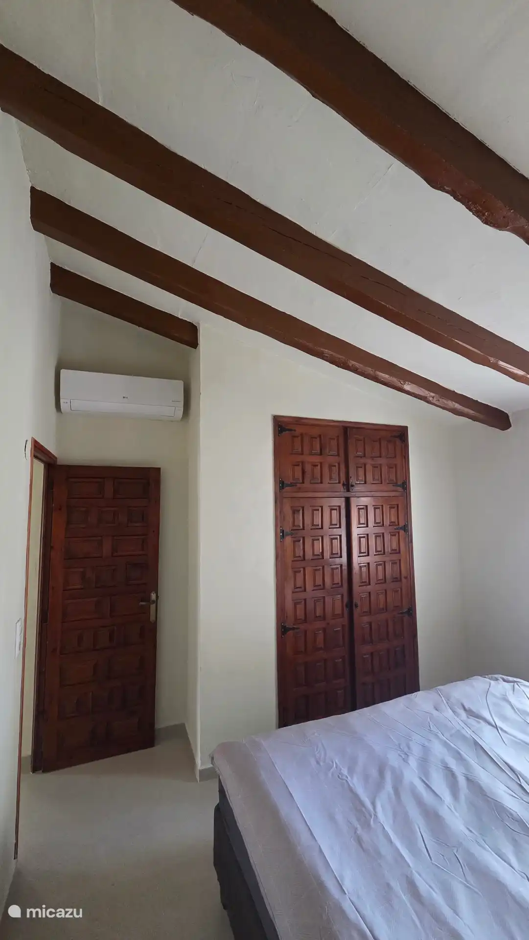 Slaapkamer 1 met airco 