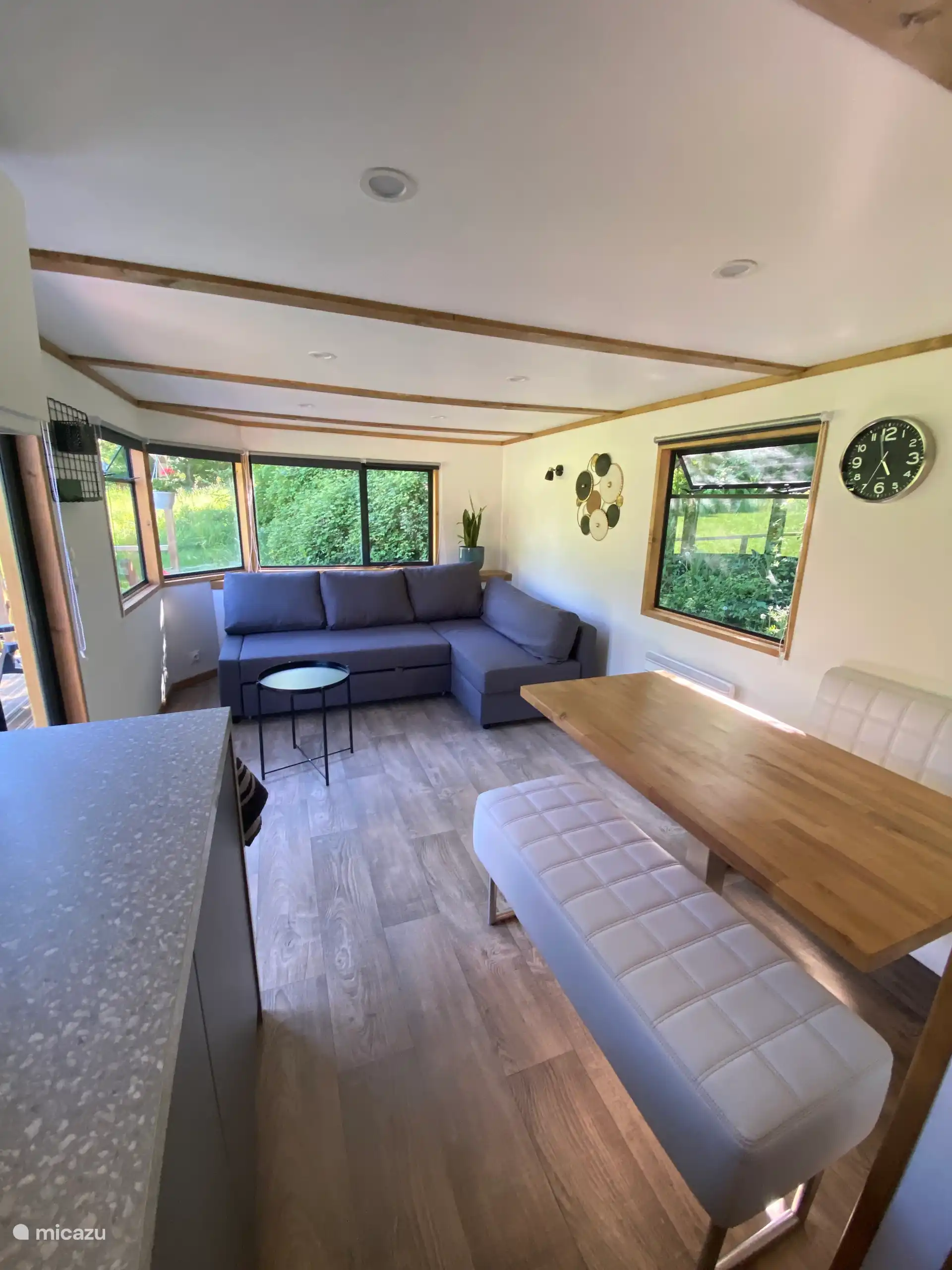 Mobile home living room