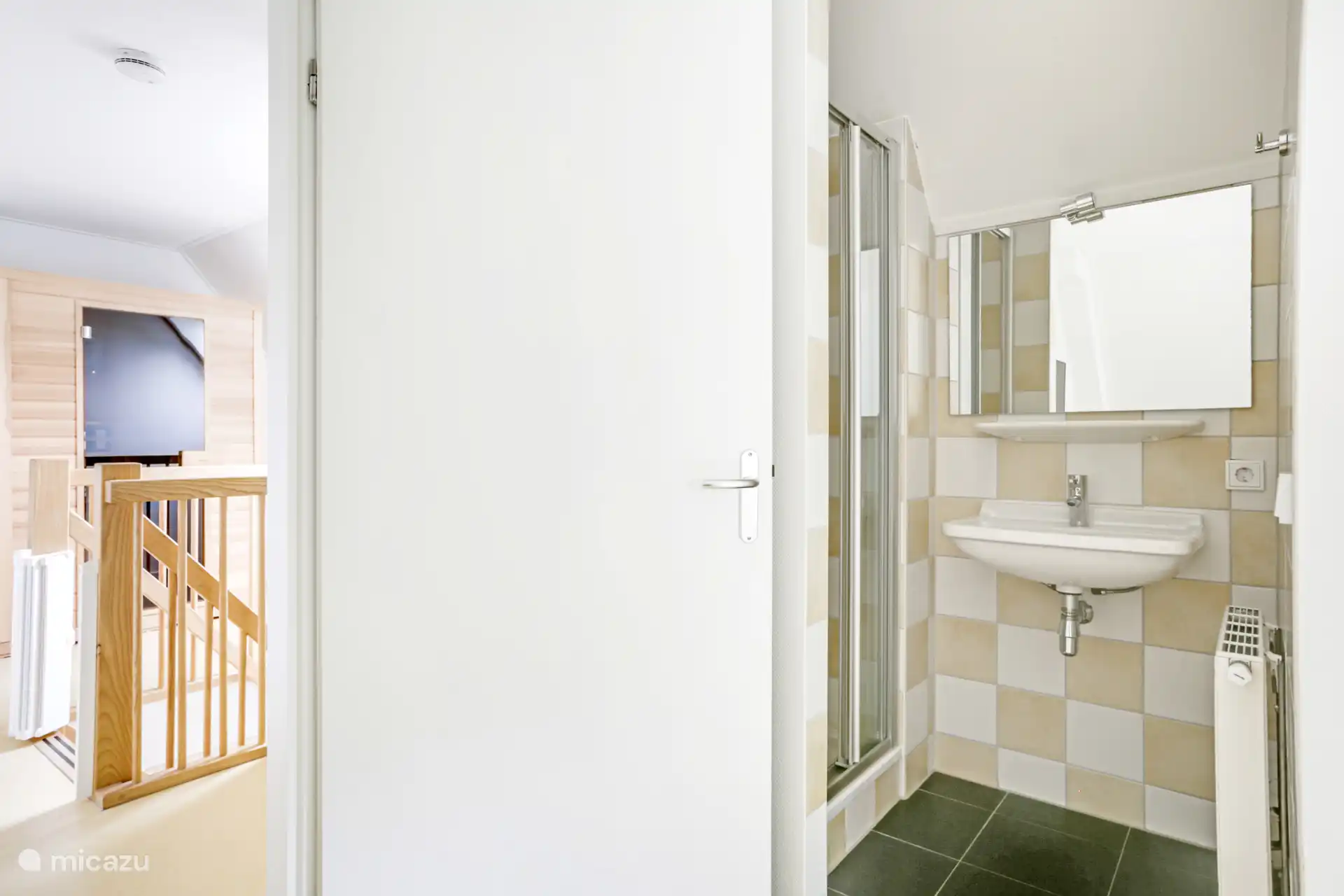 Baño arriba