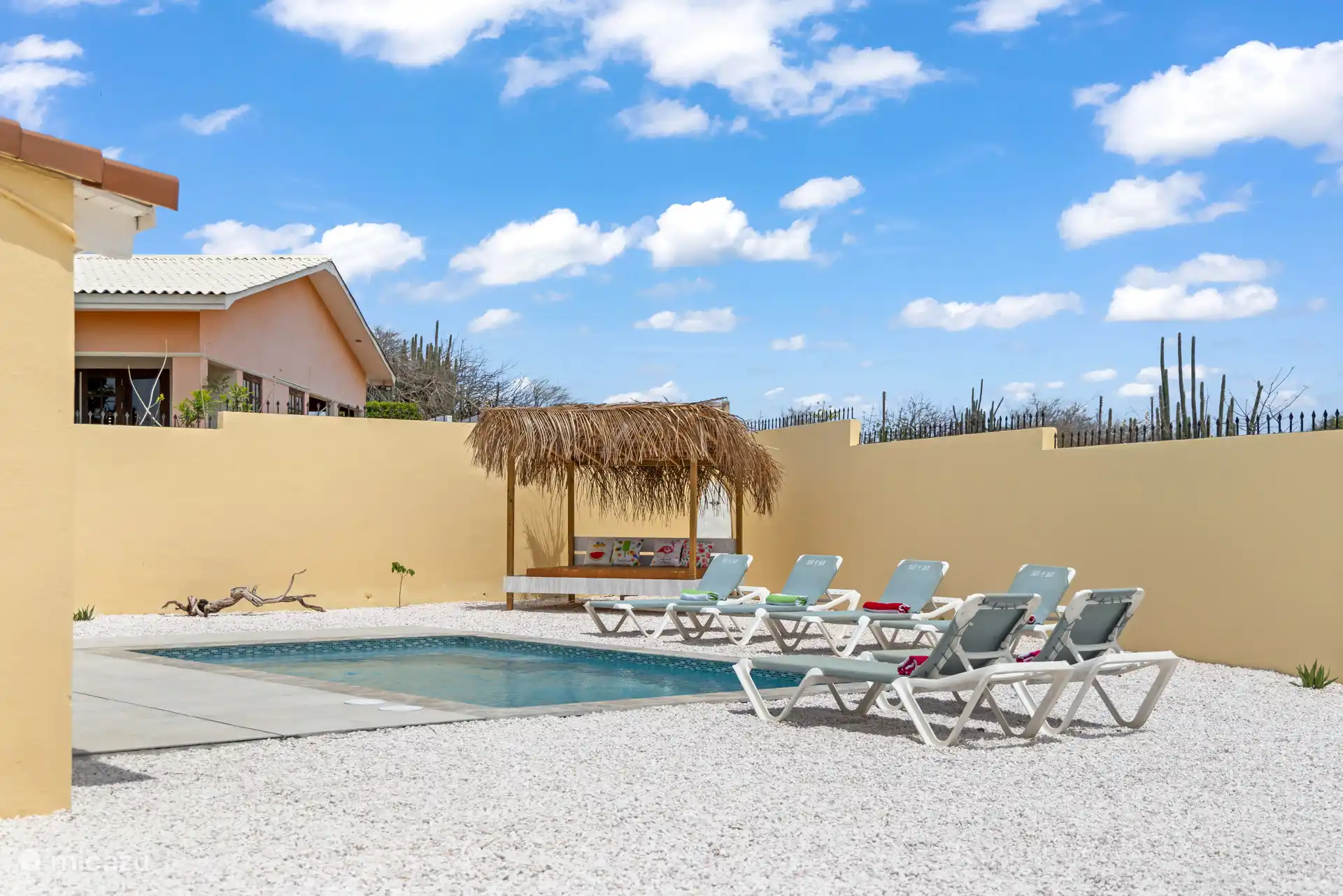 Un lugar maravilloso para relajarse, refrescarse y disfrutar de Curazao