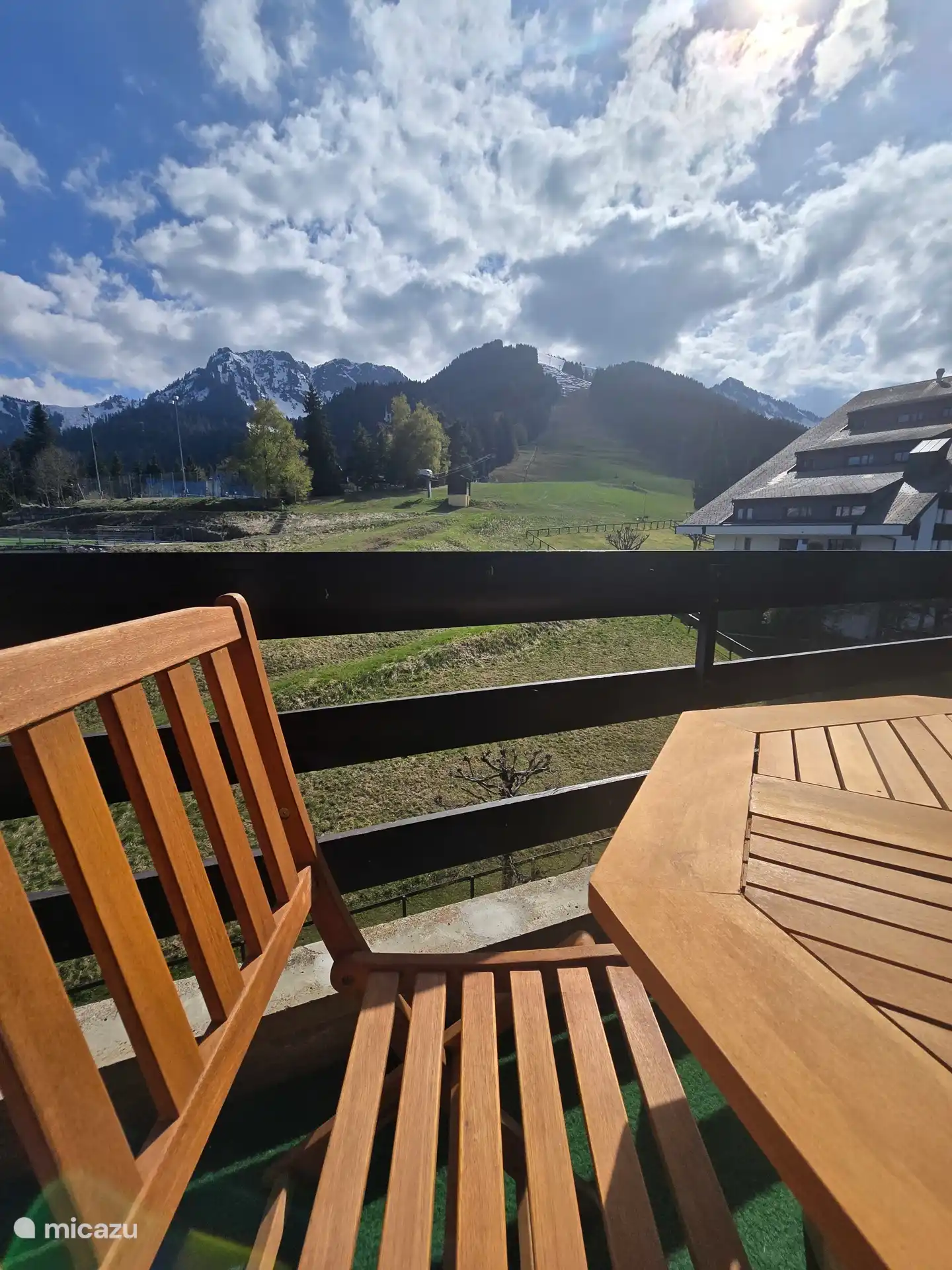 Blick von der Terrasse 