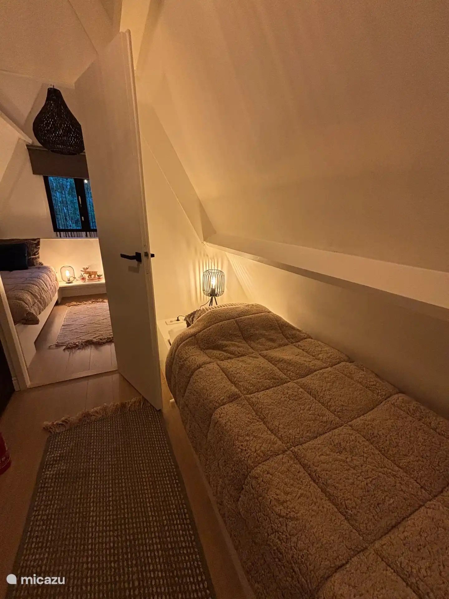 Bed op overloop